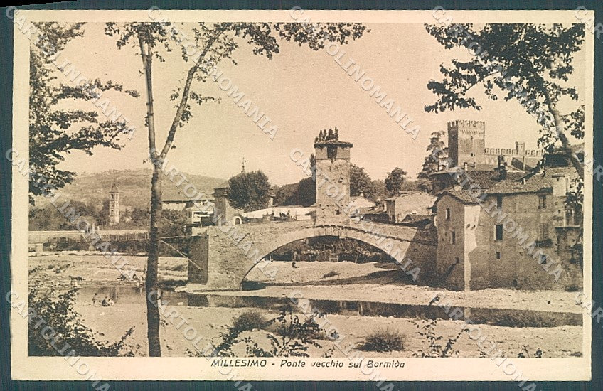 Savona Millesimo Ponte Vecchio sul Bormida Castello cartolina JK4391 – fronte
