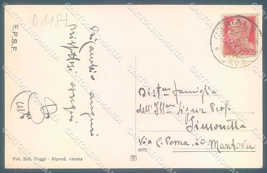 Savona Ceriale cartolina JK4395 – retro