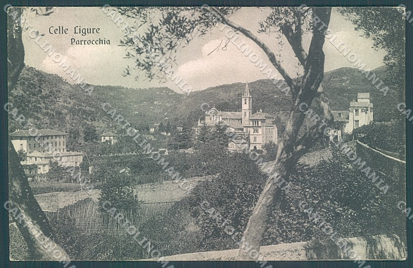 Savona Celle Ligure cartolina JK4400 – fronte