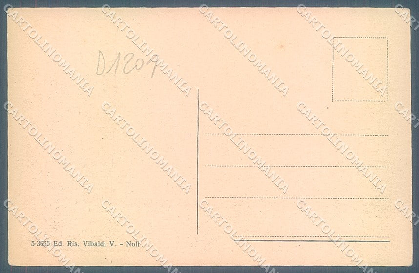 Savona Noli Castello cartolina JK4404 – retro