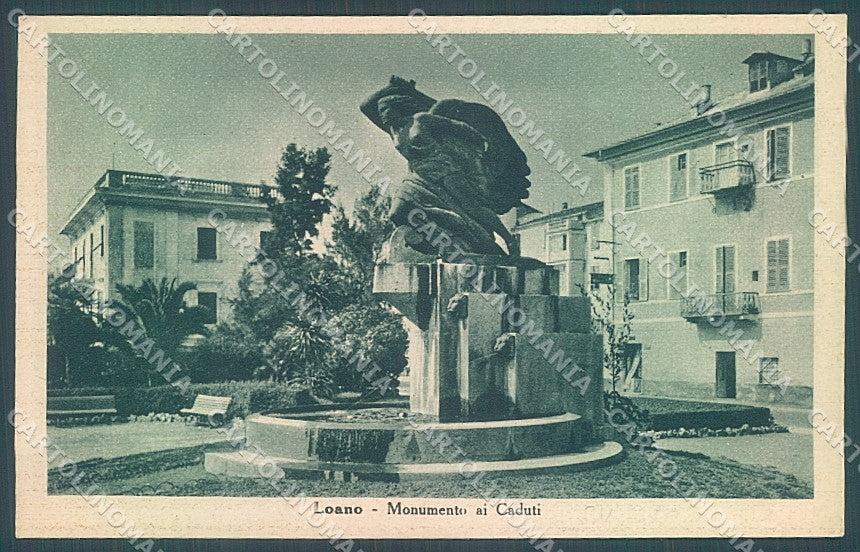 Savona Loano Monumento ai Caduti cartolina JK4406 – fronte