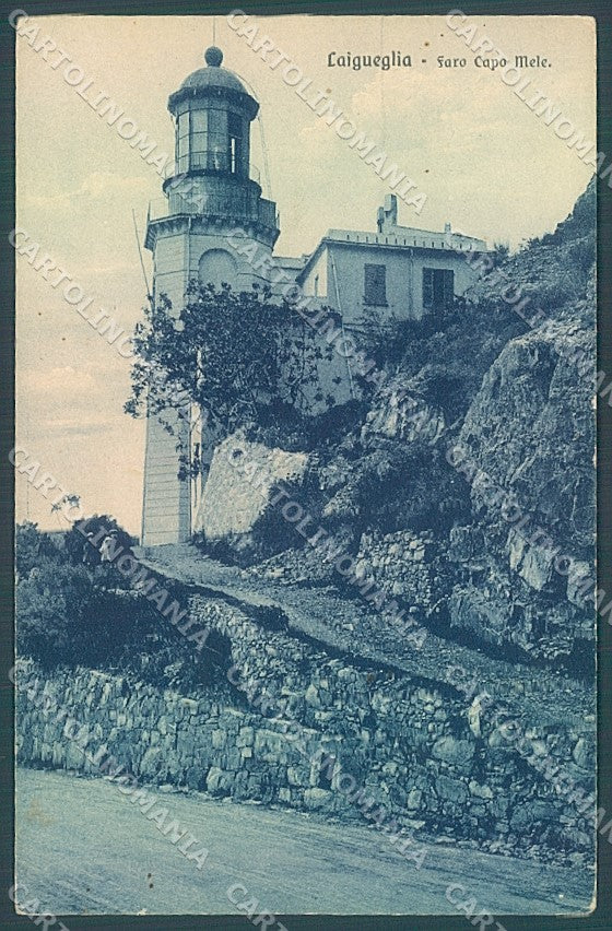 Savona Laigueglia Faro cartolina JK4415 – fronte