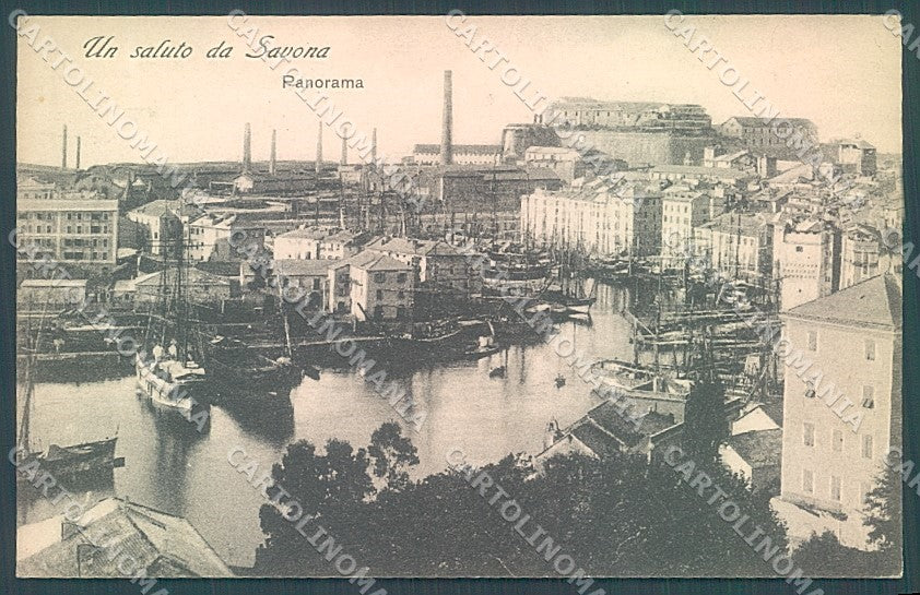 Savona Città saluto da Alterocca 18895 cartolina JK4422 – fronte