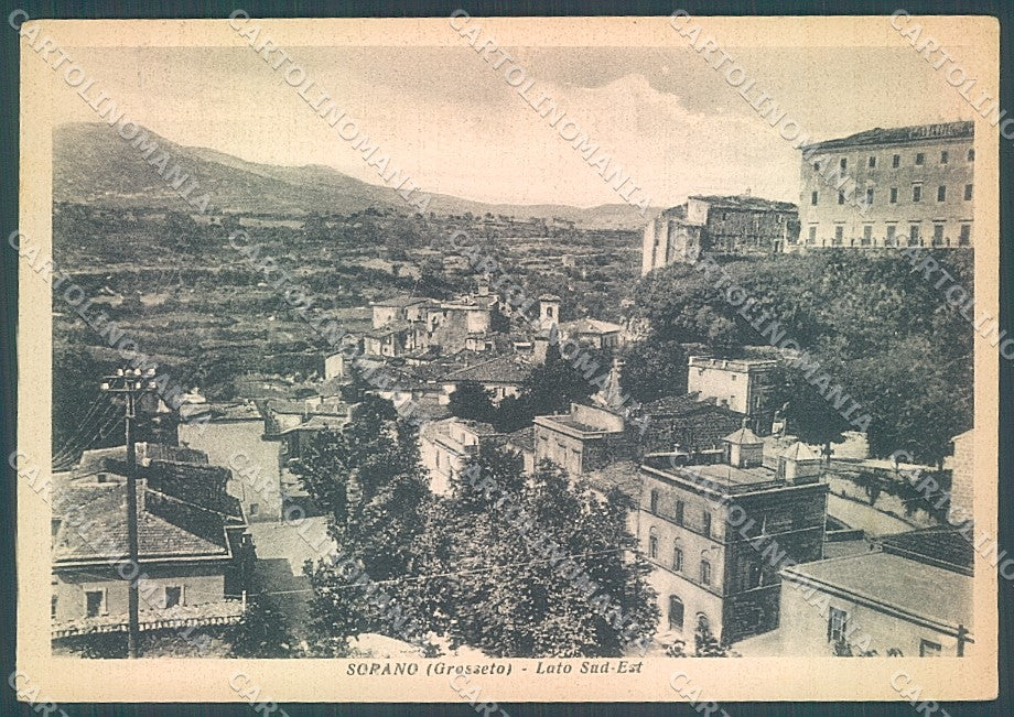 Grosseto Sorano FG cartolina JK4430 – fronte