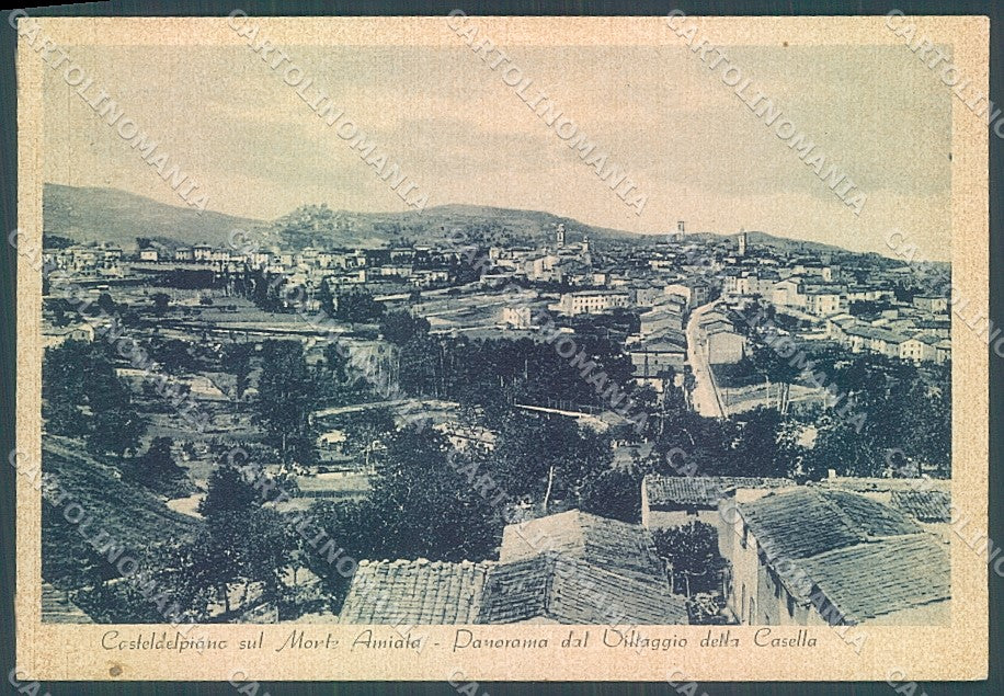Grosseto Castel del Piano Alterocca 127550 PIEGHINA FG cartolina JK4435 – fronte