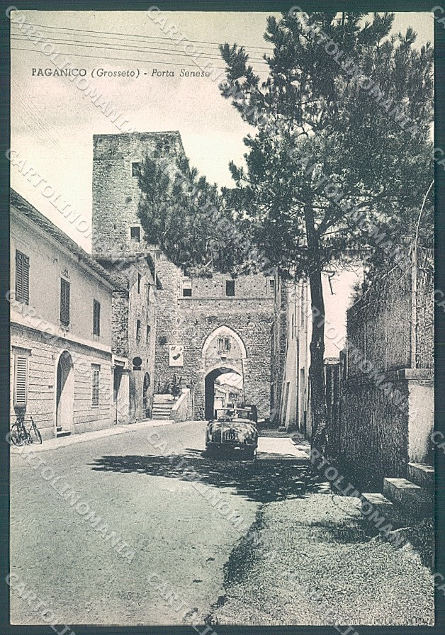 Grosseto Paganico Porta Senese Alterocca 43622 FG cartolina JK4441 – fronte