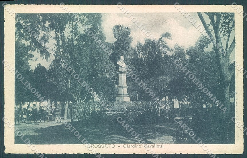 Grosseto Città Giardino Cavallotti cartolina JK4444 – fronte