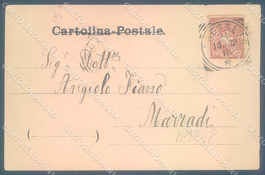 Grosseto Città Viale Mura Medicee cartolina JK4445 – retro