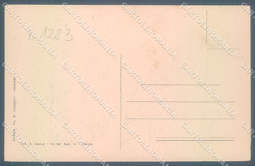 Grosseto Arcidosso Castello cartolina JK4446 – retro