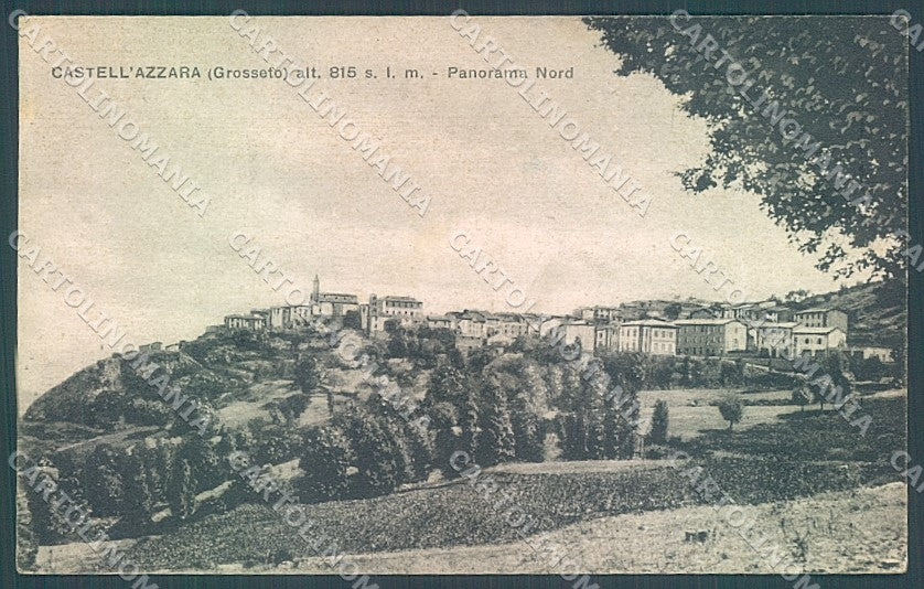 Grosseto Castell'Azzara cartolina JK4450 – fronte