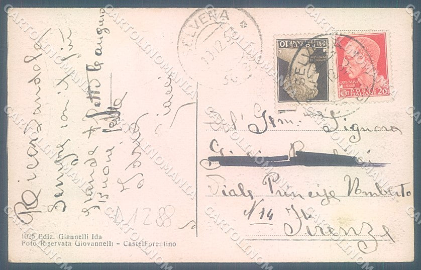 Grosseto Castell'Azzara cartolina JK4450 – retro