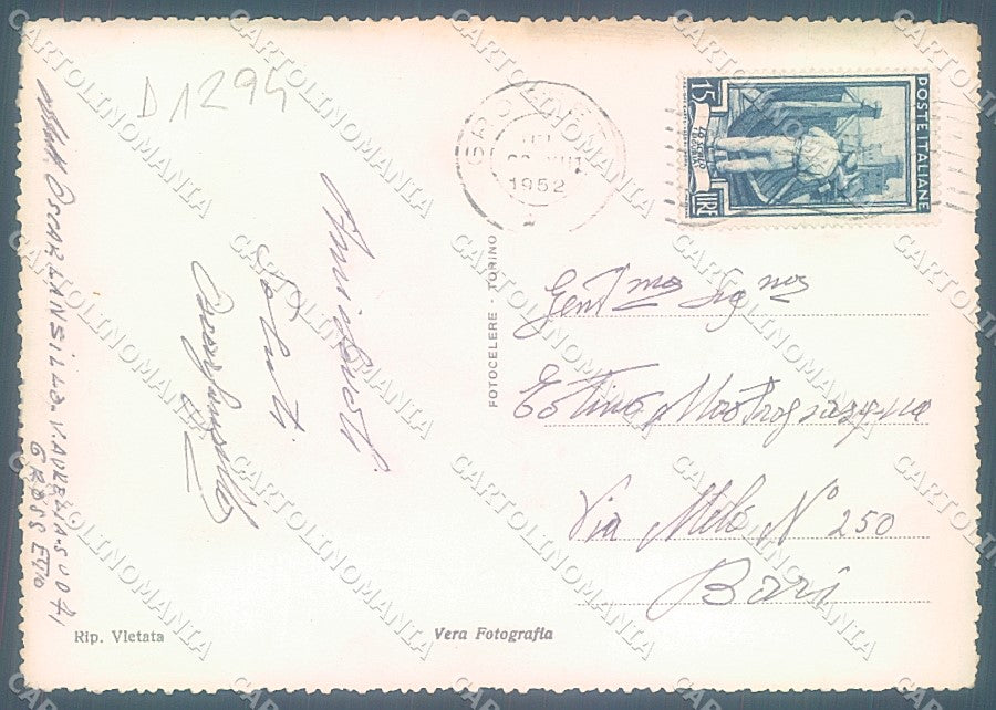 Grosseto Città Foto FG cartolina JK4451 – retro