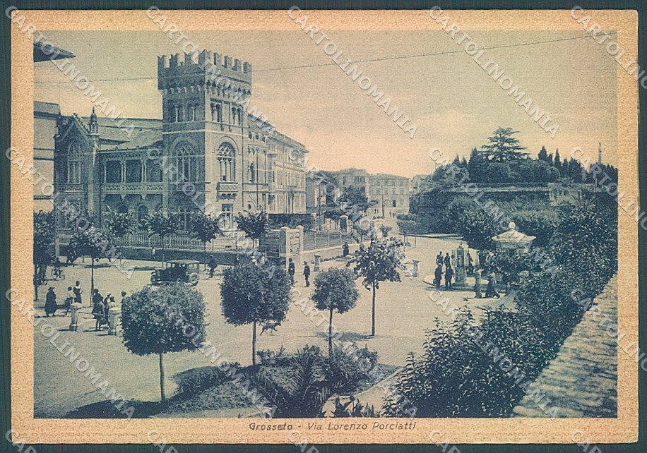 Grosseto Città Via Lorenzo Porciatti FG cartolina JK4453 – fronte