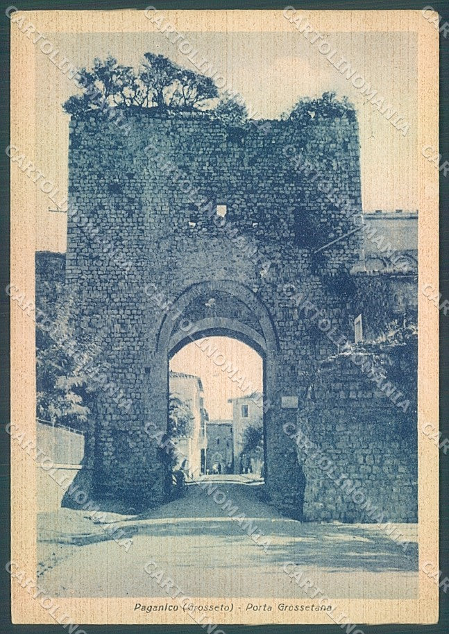 Grosseto Paganico Porta Grossetana FG cartolina JK4455 – fronte