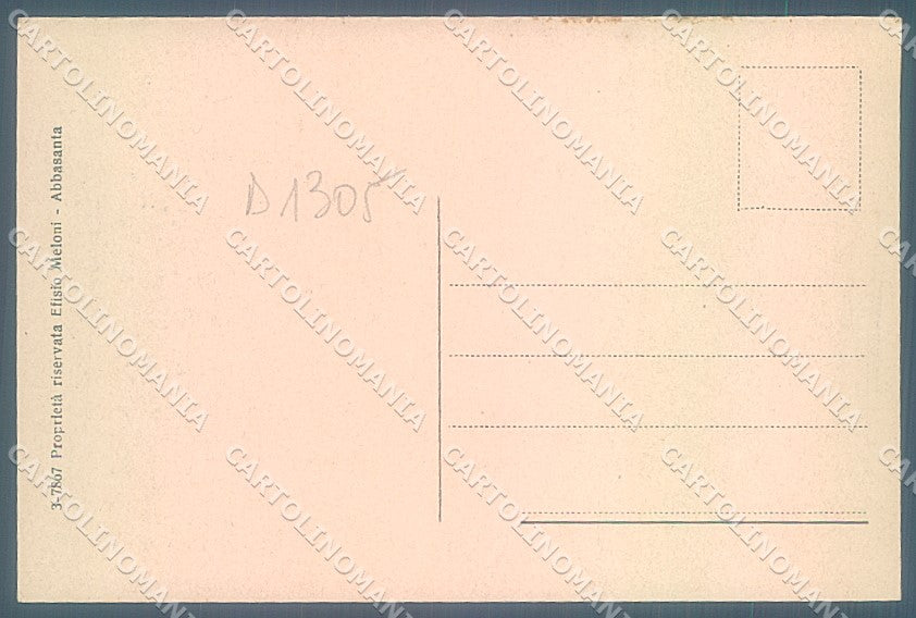 Oristano Diga Tirso cartolina JK4456 – retro