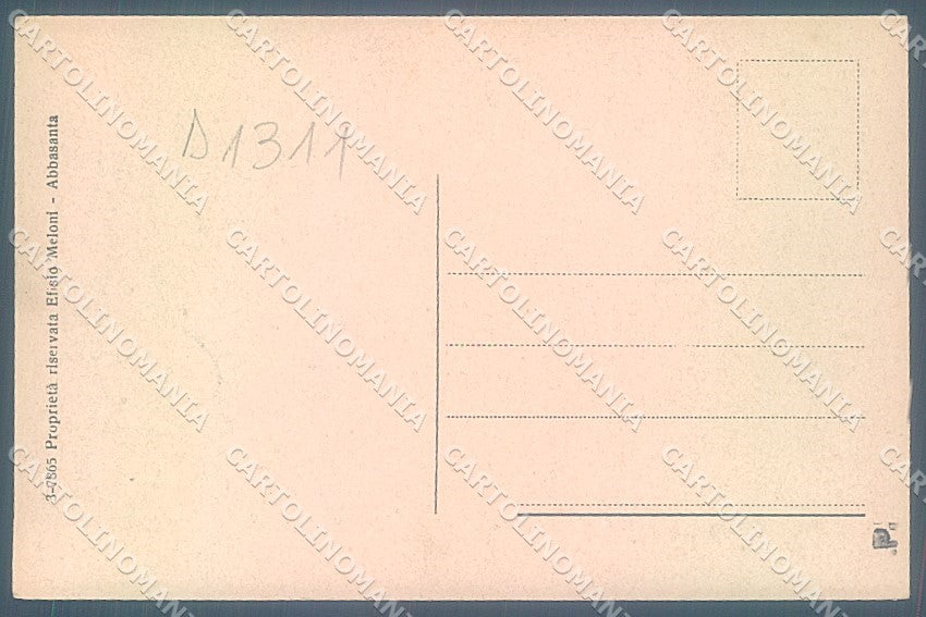 Oristano Diga Tirso cartolina JK4458 – retro