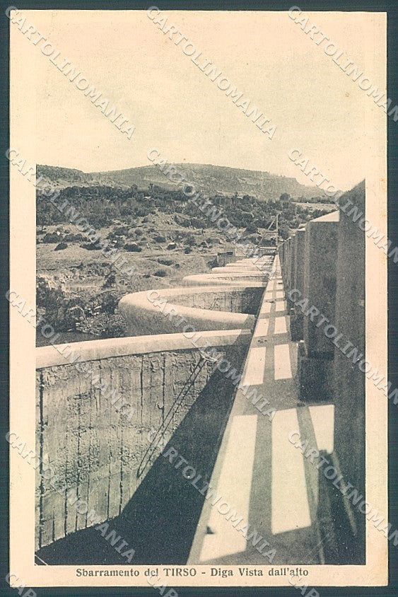 Oristano Diga Tirso cartolina JK4461 – fronte