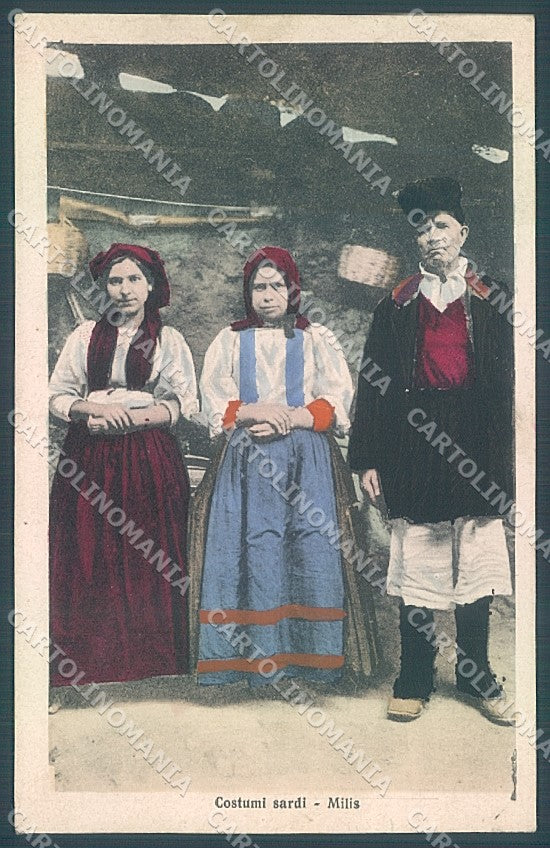 Oristano Milis Costumi Alterocca 13168 cartolina JK4463 – fronte
