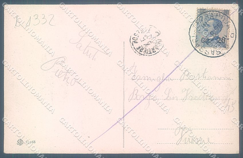 Oristano Milis Costumi Alterocca 13168 cartolina JK4463 – retro