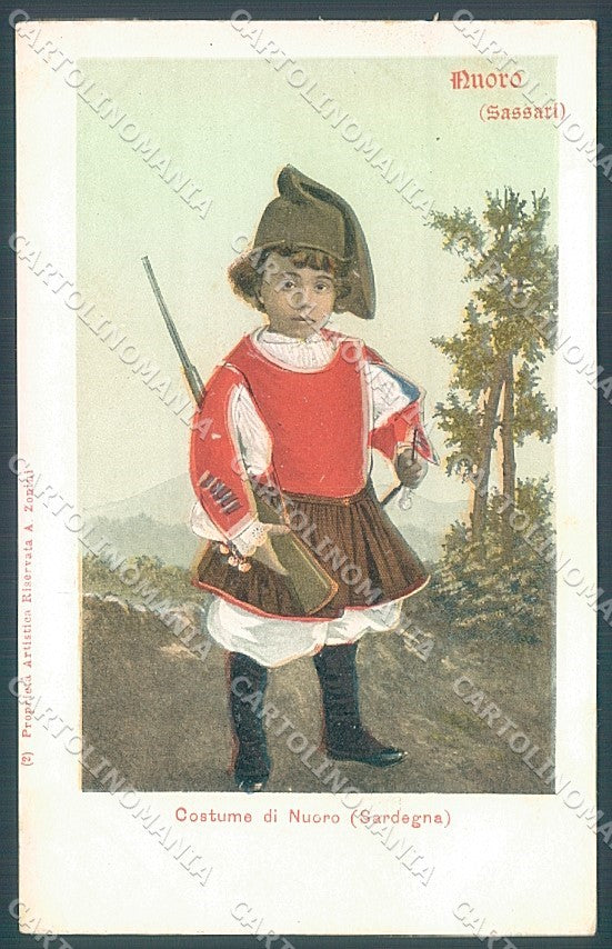 Nuoro Città Costumi cartolina JK4465 – fronte