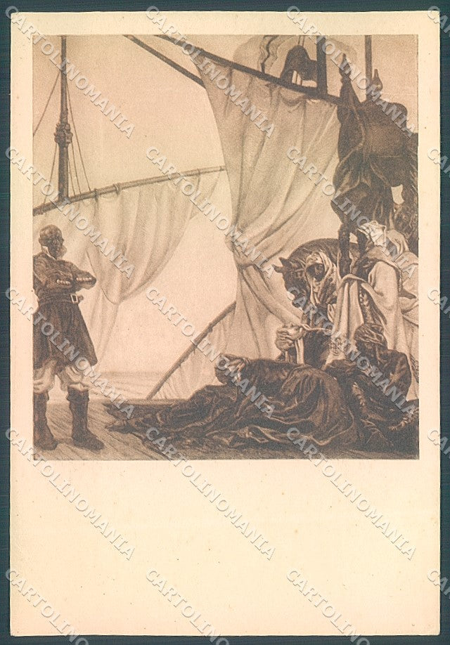 Cagliari Palazzo Civico Costumi Figari Filippo FG cartolina JK4470 – fronte