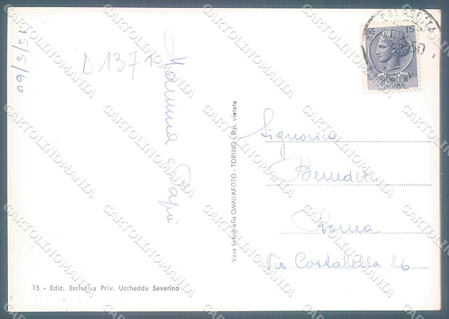 Cagliari Calasetta Foto FG cartolina JK4481 – retro
