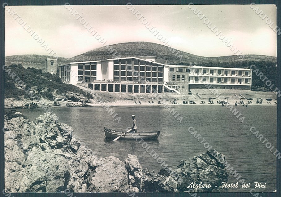 Sassari Alghero Hotel dei Pini Foto FG cartolina JK4494 – fronte