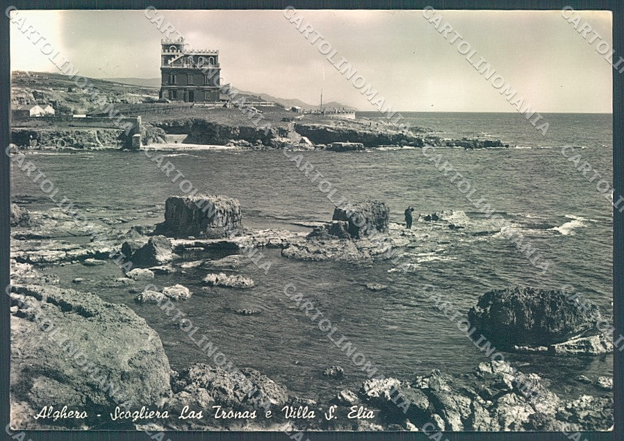 Sassari Alghero Scogliera Las Tronas Foto FG cartolina JK4496 – fronte