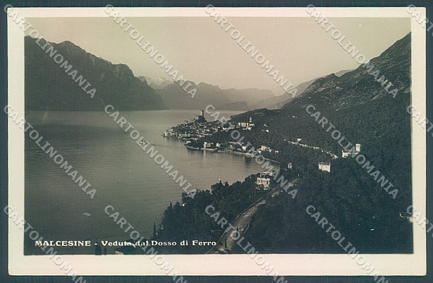 Verona Malcesine Veduta dal Dosso di Ferro Foto cartolina JK4505 – fronte