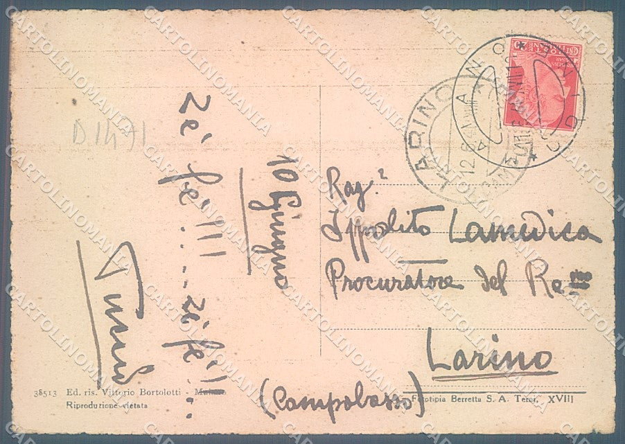 Udine Maiano FG cartolina JK4509 – retro