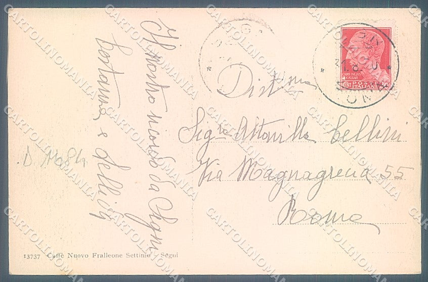 Roma Segni cartolina JK4511 – retro