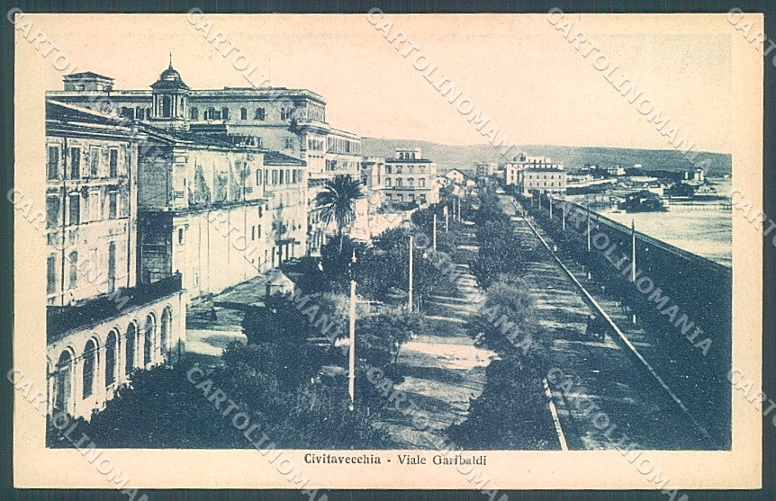 Roma Civitavecchia Viale Garibaldi Alterocca 55504 cartolina JK4512 – fronte