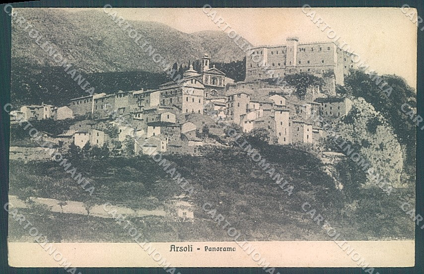 Roma Arsoli Castello cartolina JK4524 – fronte