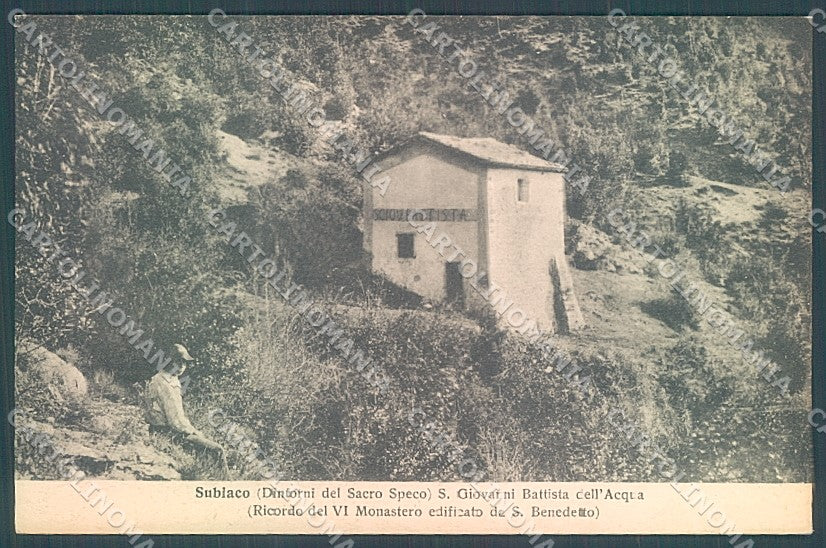 Roma Subiaco Monastero Alterocca 18603 cartolina JK4527 – fronte
