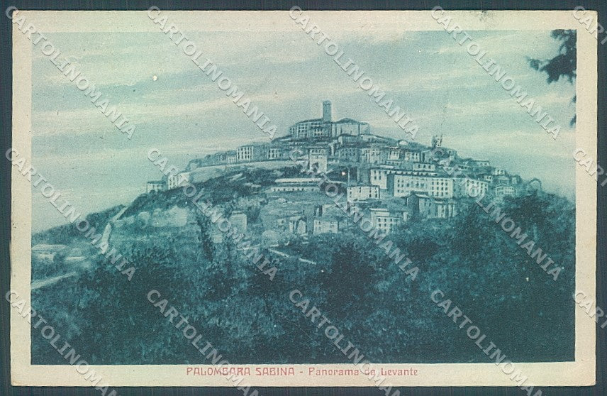 Roma Palombara Sabina PIEGA ANGOLO cartolina JK4528 – fronte