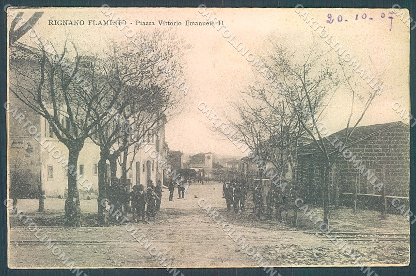 Roma Rignano Flaminio PIEGA ANGOLO cartolina JK4541 – fronte