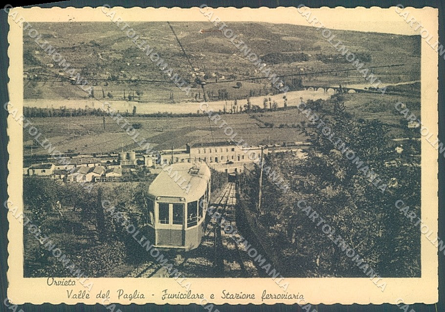 Terni Orvieto Funicolare FORI FG cartolina JK4543 – fronte