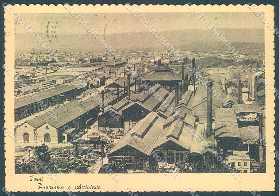 Terni Città Acciaierie FG cartolina JK4546 – fronte