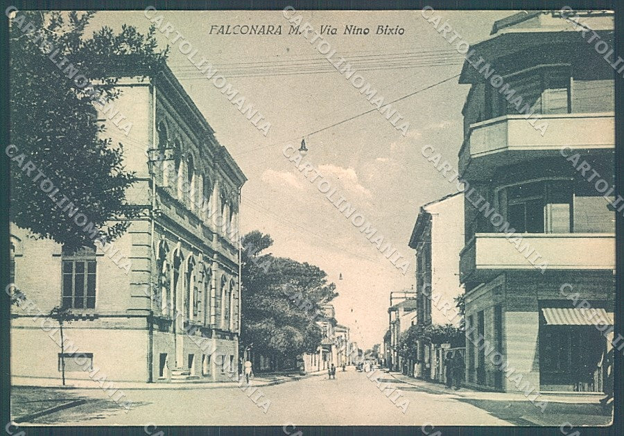 Ancona Falconara Via Nino Bixio Alterocca 1874 FG cartolina JK4548 – fronte