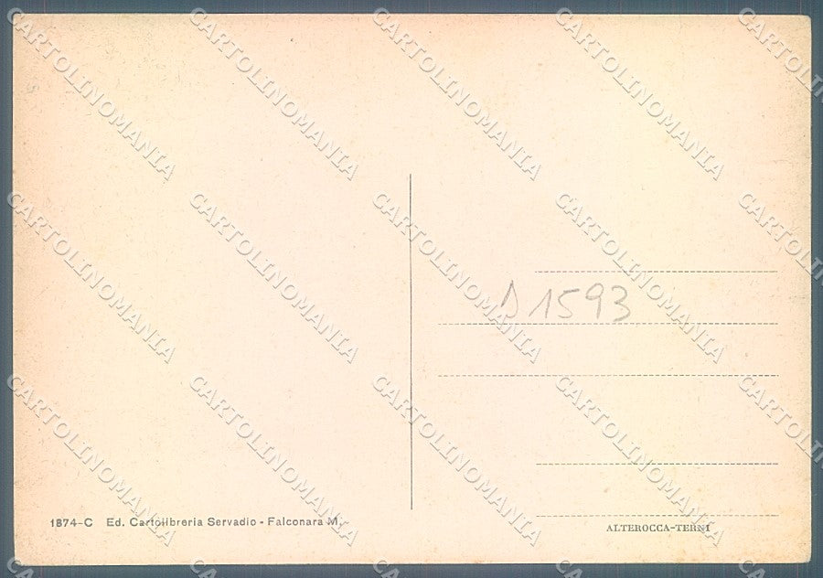 Ancona Falconara Via Nino Bixio Alterocca 1874 FG cartolina JK4548 – retro