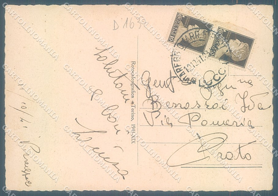Lucca Viareggio FG cartolina JK4561 – retro