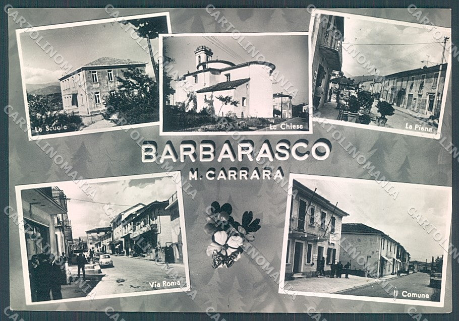 Massa Carrara Barbarasco Chiesa Via Roma Foto FG cartolina JK4563 – fronte