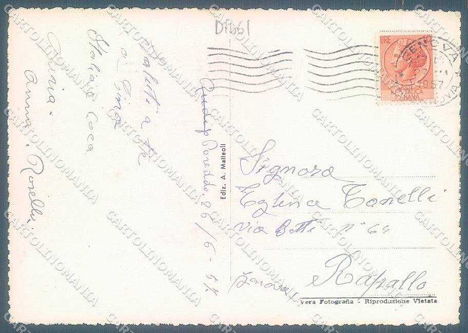 Massa Carrara Fosdinovo Foto FG cartolina JK4570 – retro