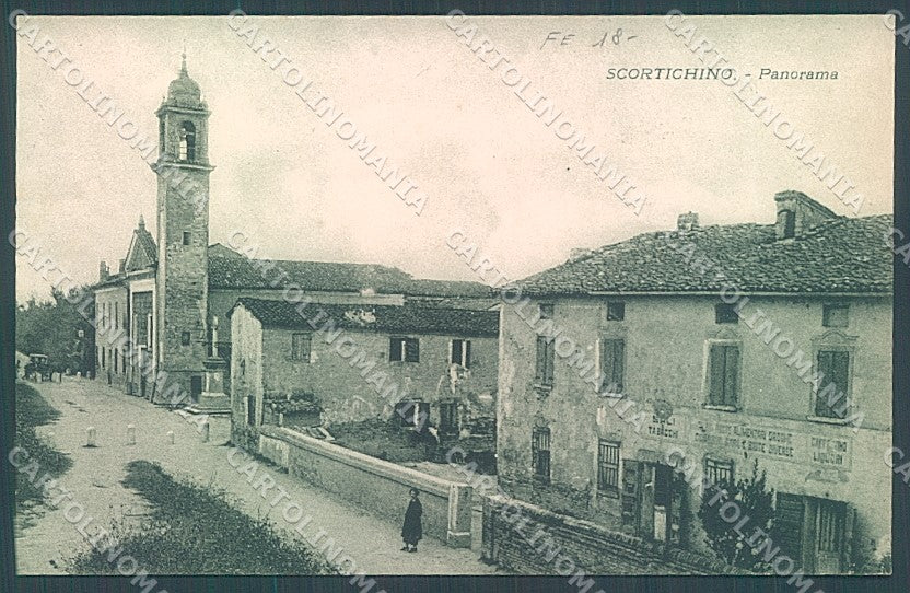 Ferrara Scortichino Chiesa cartolina JK4577 – fronte