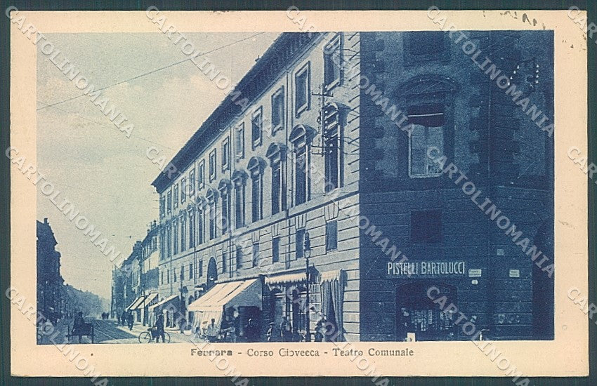 Ferrara Città Teatro Corso Giovecca Alterocca 25796 cartolina JK4579 – fronte