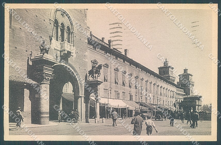 Ferrara Città Piazza Commercio Arco del Cavallo cartolina JK4581 – fronte