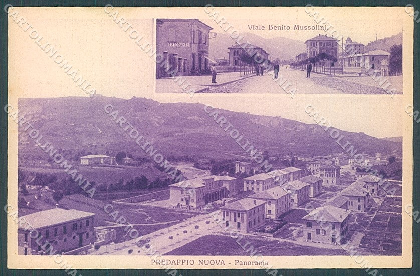 Forlì Cesena Predappio Viale Benito Mussolini cartolina JK4584 – fronte