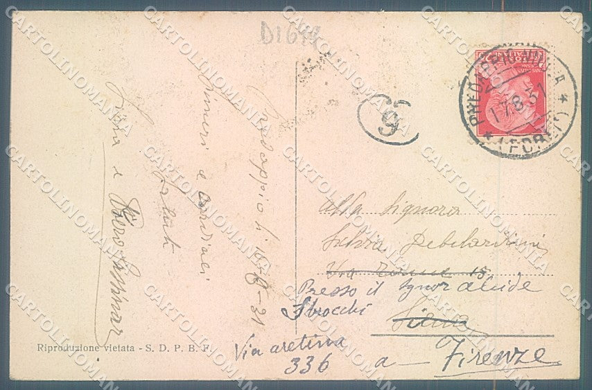 Forlì Cesena Predappio Viale Benito Mussolini cartolina JK4585 – retro
