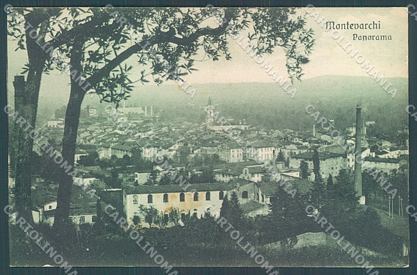 Arezzo Montevarchi PIEGHINA cartolina JK4589 – fronte