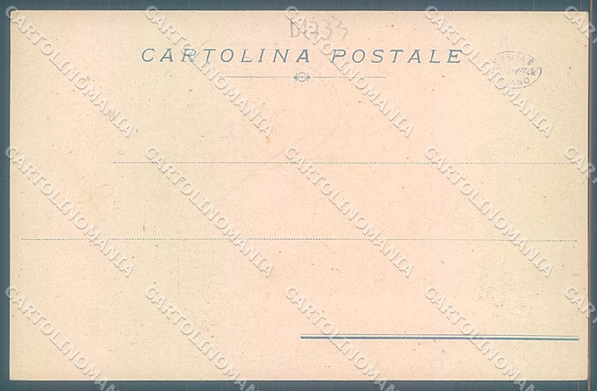 Arezzo Stia Militari 34 Reggimento Fanteria saluti da cartolina JK4591 – retro